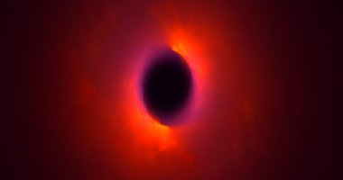 Soyut çok renkli fraktal ışık arkaplanı 3B görüntüleme