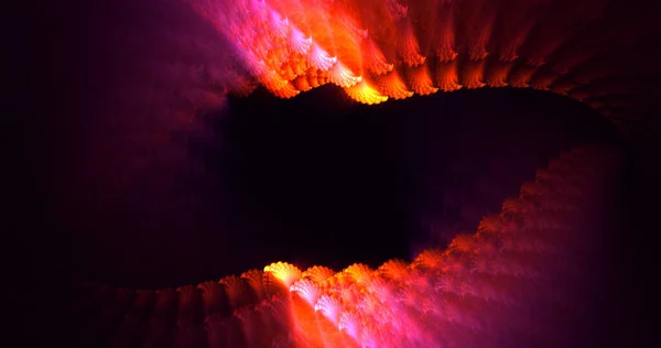 Rendu Abstrait Multicolore Fond Lumière Fractale — Photo