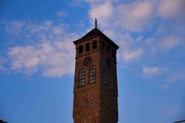 Saraybosna, Bosna-Hersek - 08 08 08 2020: Saraybosna, Bosna-Hersek 'te doğu mimari ayrıntıları.