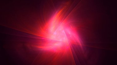 Soyut çok renkli fraktal ışık arkaplanı 3B görüntüleme