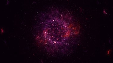 3B soyut yuvarlak ışık arkaplanı oluşturma