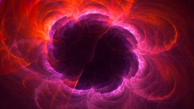 3B soyut yuvarlak ışık arkaplanı oluşturma