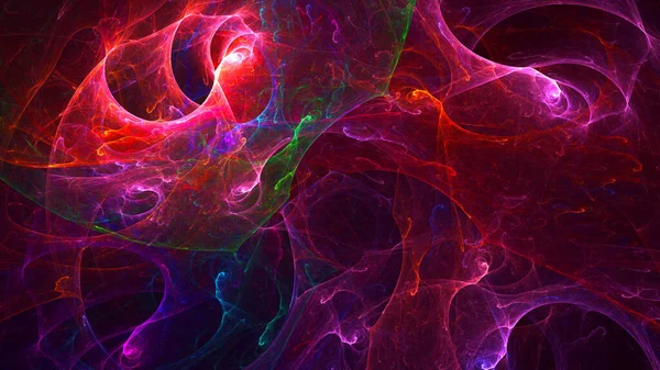 Weergave Abstracte Multicolor Fractal Licht Achtergrond — Stockfoto