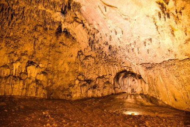 Mağara oluşumlarının manzara fotoğrafları