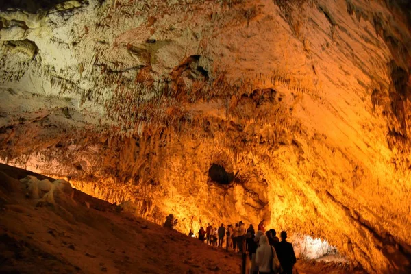 Φωτογραφία Τοπίου Από Σχηματισμούς Σπηλαίων — Φωτογραφία Αρχείου