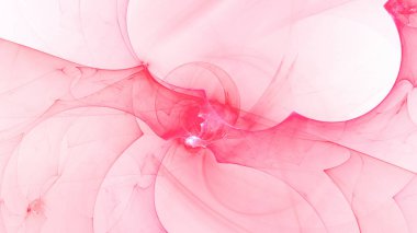 Parlak merkezli, soyut, çok renkli fraktal ışık arkaplanı oluşturuluyor