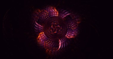 3B soyut yuvarlak ışık arkaplanı oluşturma