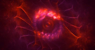 3B soyut yuvarlak ışık arkaplanı oluşturma