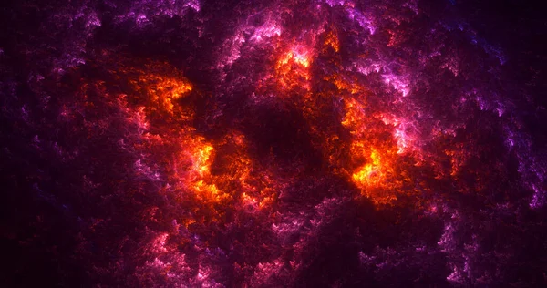 Rendering Abstract Colorful Fractal Light Background — Stock Photo, Image