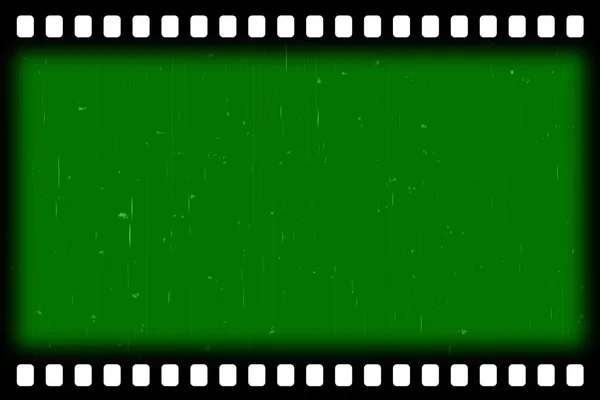 Old film effect - green screen