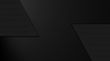 Karbon yüzeyi üzerindeki soyut ışınlar - gümüş çizgilerin siyah arkaplana karşı hızlı hareketi