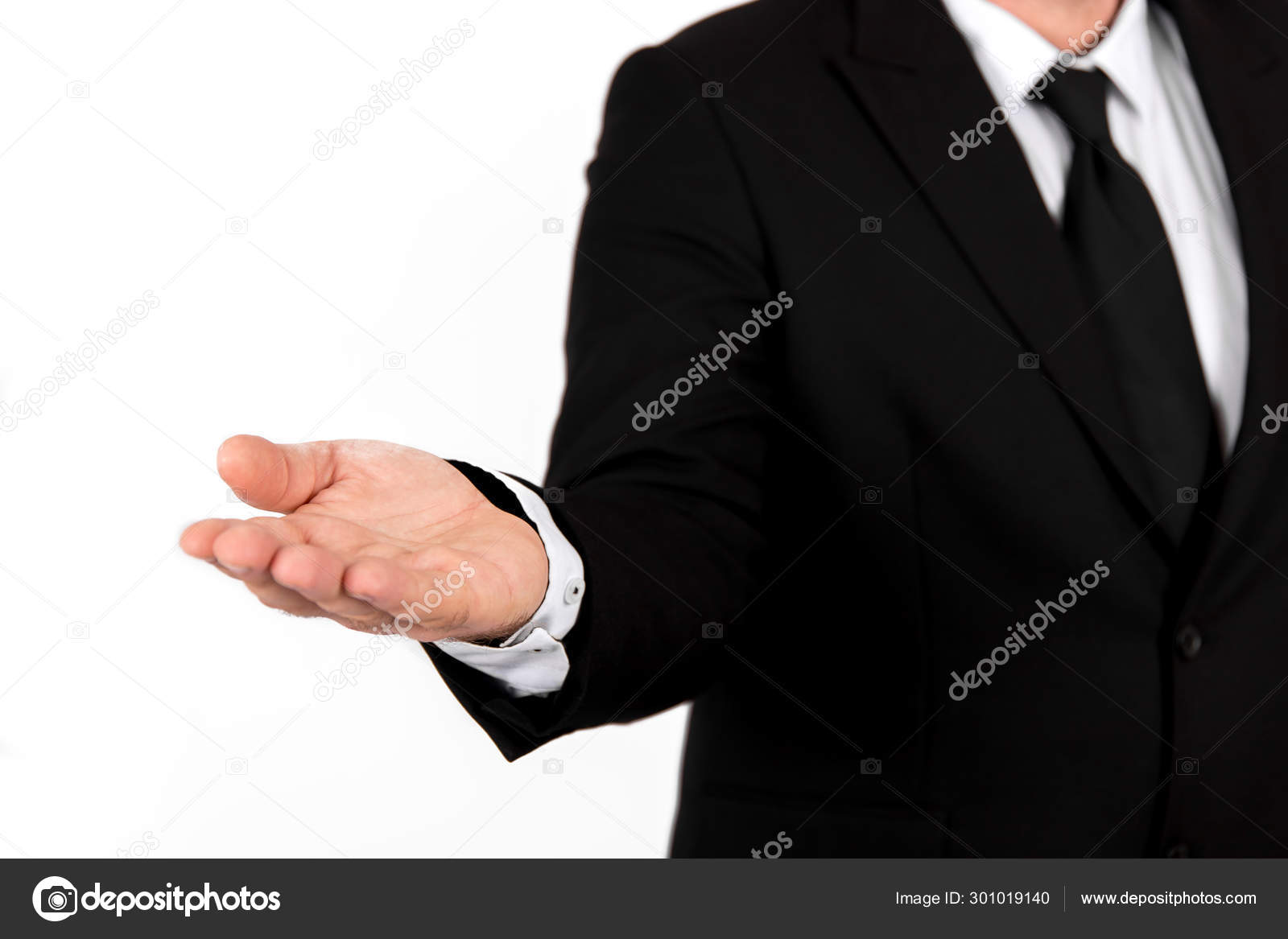 Businessman Hand Outstretched Forward Standing Front White Background Stock Photo Image By C Bestgreenscreen Businessman Hand Outstretched Forward Standing Front White Background Stock Photo Image By C Bestgreenscreen