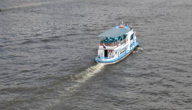 Moskova, Moskova Nehri 'nde vapur, yaz navigasyonu.