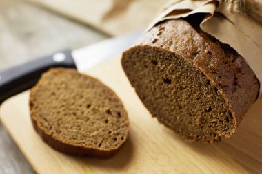 Fırın - altın kırsal ekmek somunları