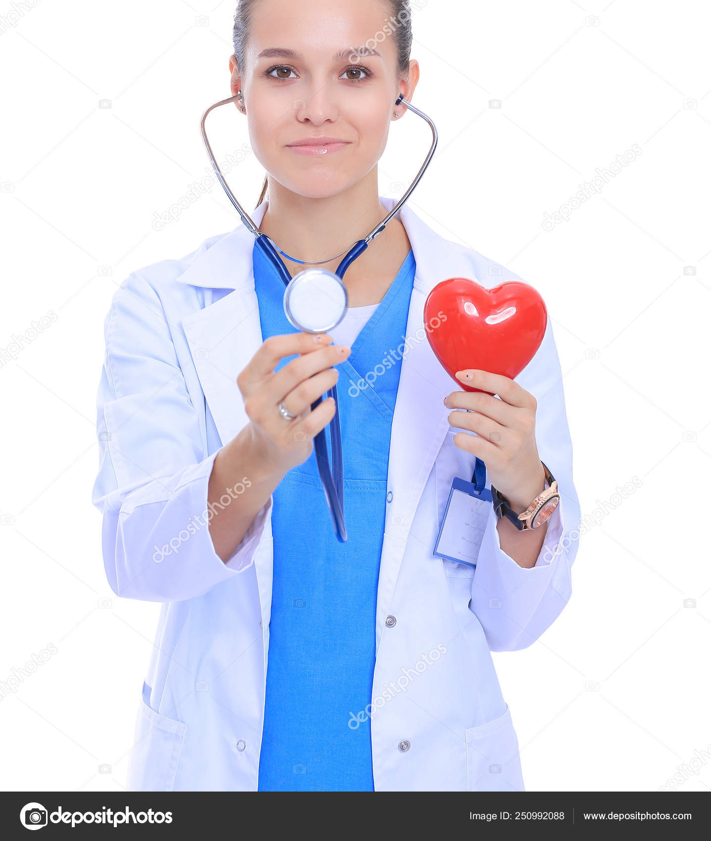Female Heart Stethoscope