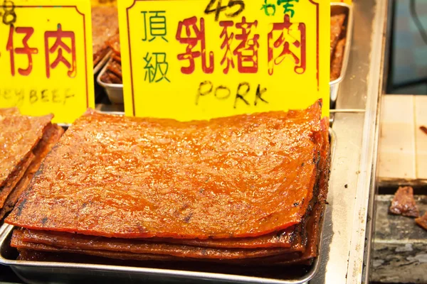 Asortyment mięsa konserwowanego chiński — Zdjęcie stockowe