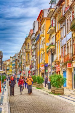 Porto, Portekiz eski kasaba görünümü