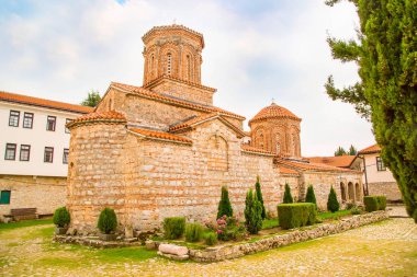 Saint Naum manastır kilisesi Makedonya