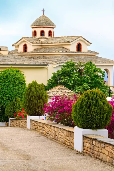 Monasterio del Arcángel Miguel, Tasos, Grecia — Foto de Stock