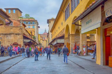 Ponte Vecchio Floransa, Toskana, İtalya
