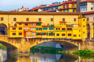 Ponte Vecchio Floransa, Toskana, İtalya