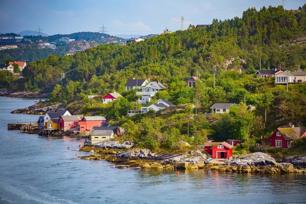 Norsko hory a fjord krajina — Stock fotografie