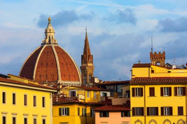 Duomo kubbe ile Floransa, İtalya