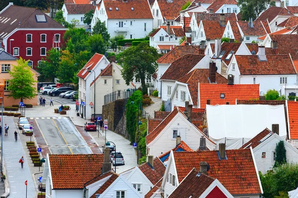 ノルウェー市内中心部からの眺め — ストック写真
