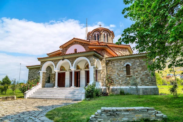 Iglesia del bautismo de St. Lydias, Lydia, Philippi, Grecia — Foto de Stock