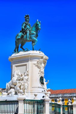 Kral Jose heykeli ben Lizbon, Portekiz