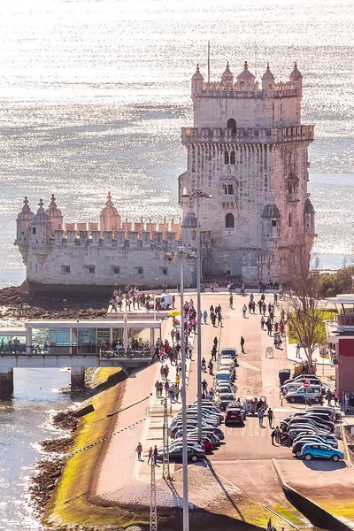 Lisbon, Belem Kulesi ve Tagus Nehri, Portekiz