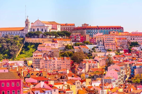 Lisbon, Portugal panoramic view — Stock Photo, Image