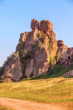 Cliff numara yakın hazır, Belogradchik, Bulgaristan