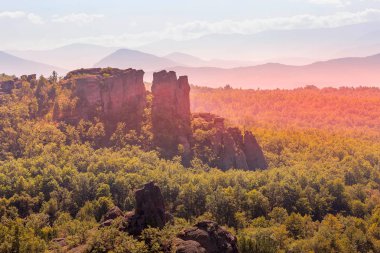 Cliff numara yakın hazır, Belogradchik, Bulgaristan