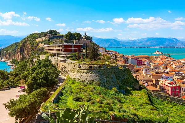 Nafplio, Grekland utsikt från luften — Stockfoto