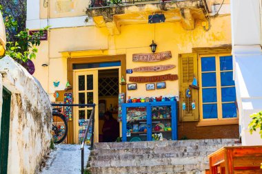 Nafplio, Yunanistan sokak manzarası