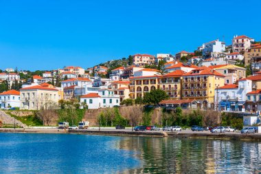 Pylos, Yunanistan panoramik şehir manzarası