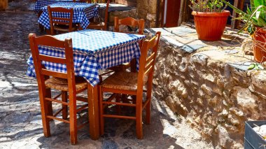 Yunan tavernası-Peloponnese, Yunanistan