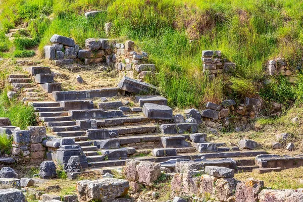 希腊伯罗奔尼撒古代斯巴达遗址 — 图库照片