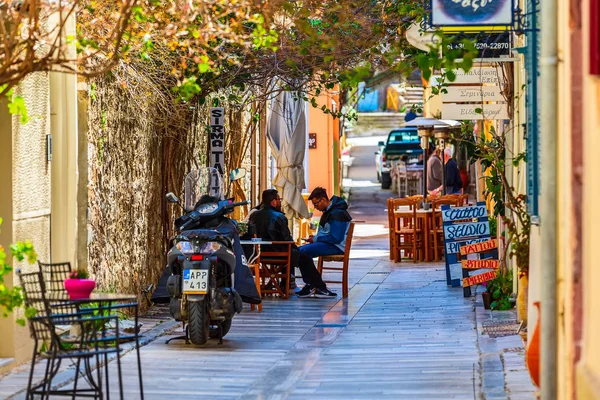 그리스의 거리 풍경, 나프 리오 — 스톡 사진