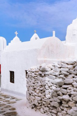Beyaz Paraportiani Kilisesi, Mykonos Adası, Yunanistan