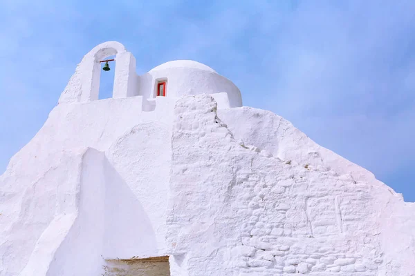 화이트 파라포르티아니 교회, 섬 미코노스, 그리스 — 스톡 사진