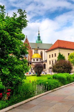 Krakow, Polonya, Wawel Kraliyet Kalesi