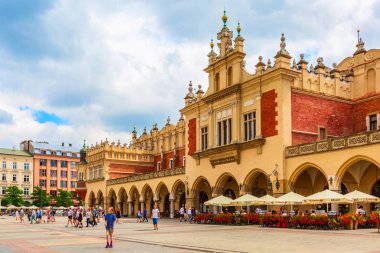 Krakow, Polonya ana pazar meydanı, Cloth Hall