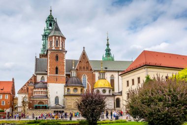 Krakow, Polonya, Wawel Kraliyet Kalesi