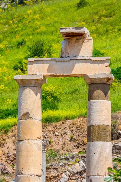 Antiguas ruinas de Éfeso, Turquía — Foto de Stock