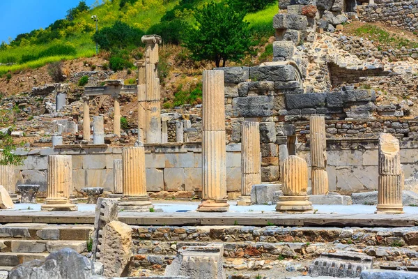 Antiguas ruinas de Éfeso, Turquía — Foto de Stock