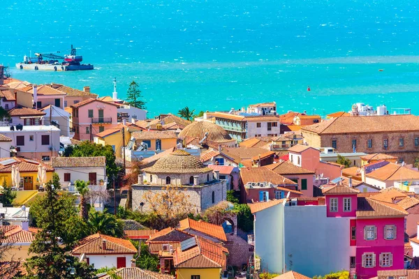 Nafplio, Grekland utsikt från luften — Stockfoto