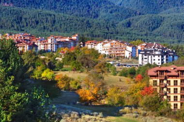 Bansko sonbahar panorama, Bulgaristan