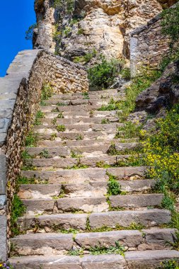 Nafplio antik kale merdiven